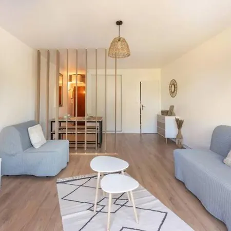 Idéal familles ou pros studio 4 pers à Talence, proche tram et Bordeaux centre Apartamento *