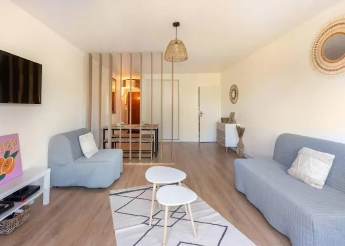 Idéal familles ou pros studio 4 pers à Talence, proche tram et Bordeaux centre Apartamento *